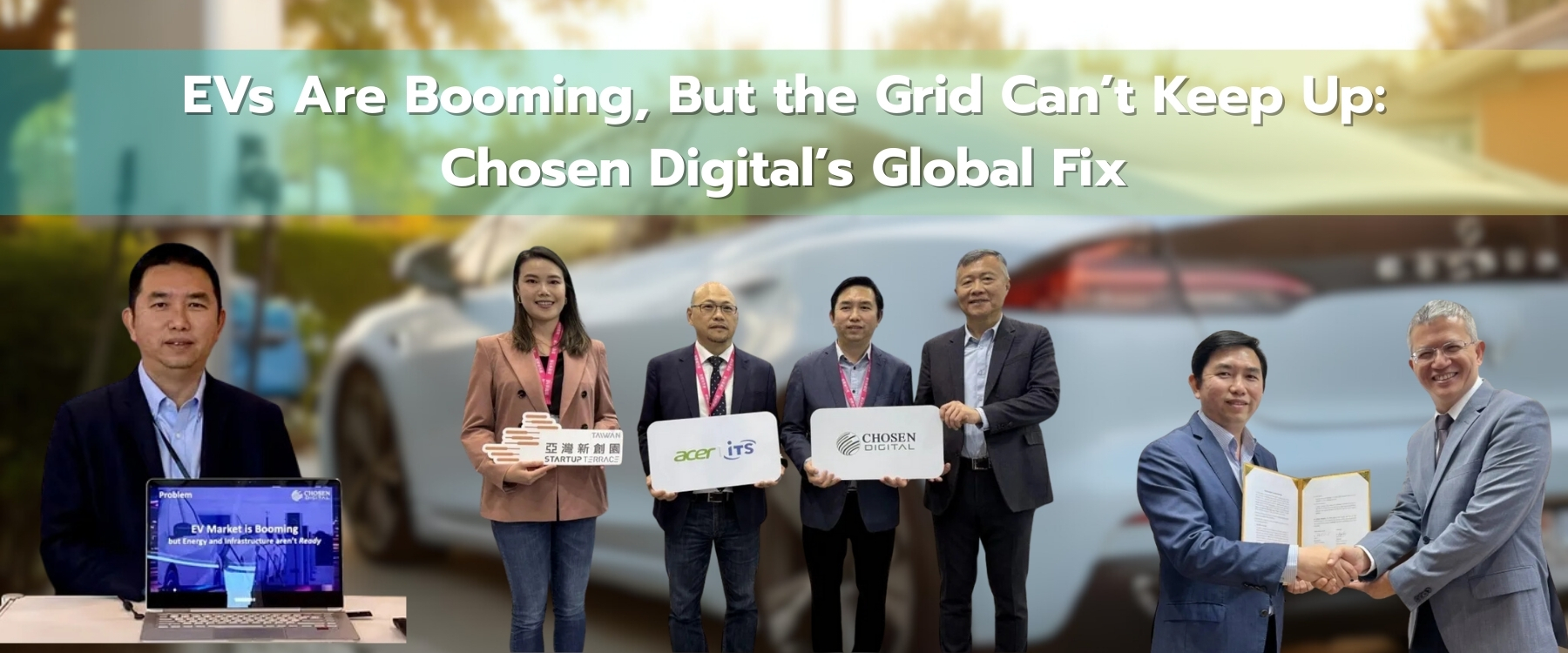 EVs Are Booming, But the Grid Can’t Keep Up: Chosen Digital’s Global Fix