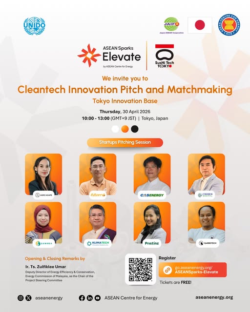 ASEAN Sparks Elevate: Cleantech Innovation Pitch and Matchmaking